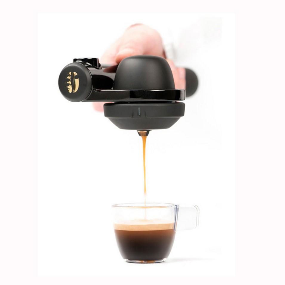 環保,不需插電、不用電池的攜帶型濃縮咖啡機!只需壓